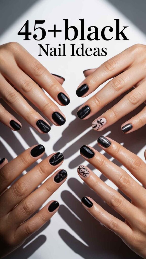 Black Nail Ideas