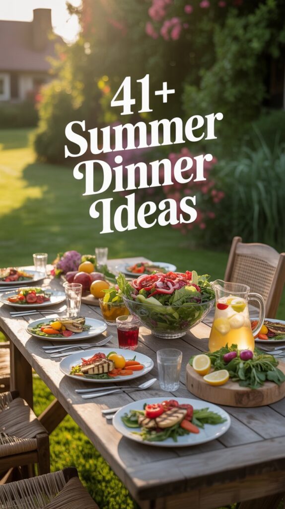 Summer Dinner Ideas