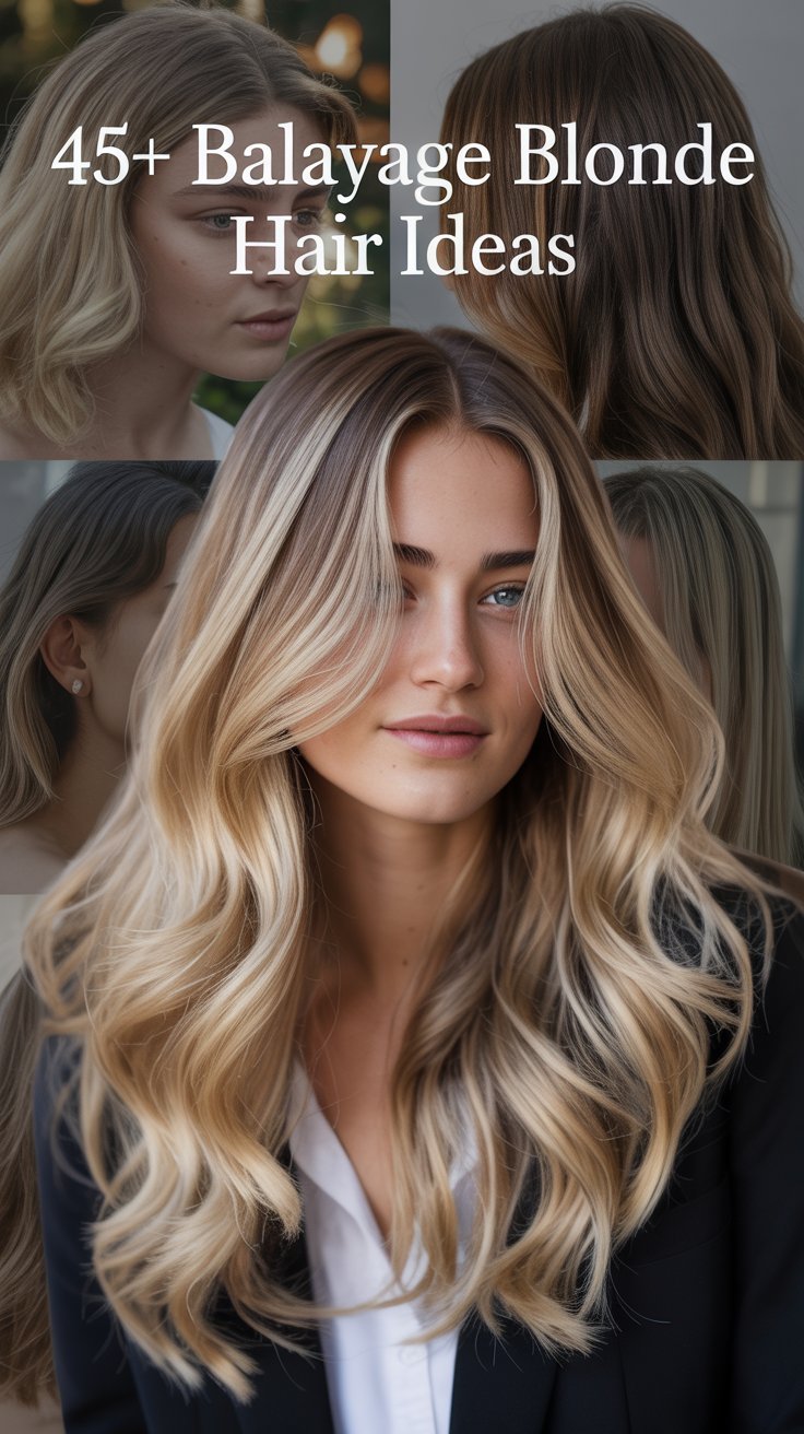 Balayage Blonde Hair Ideas