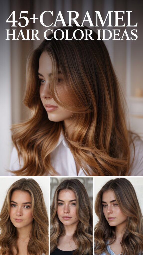 Caramel Hair Color Ideas