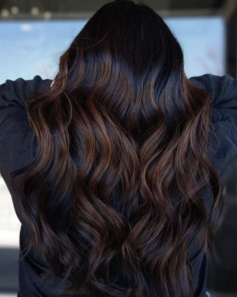 Black Hair Highlights Ideas