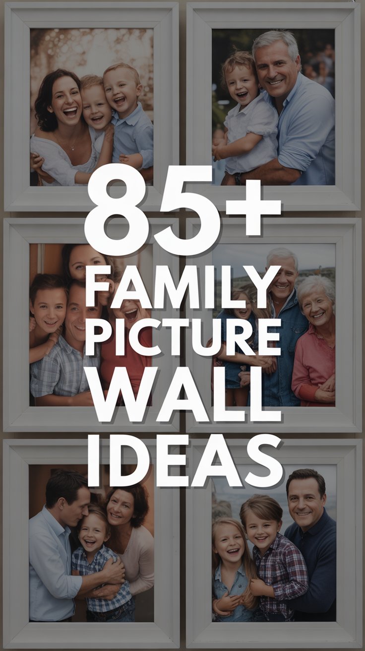 Family Picture Wall Ideas