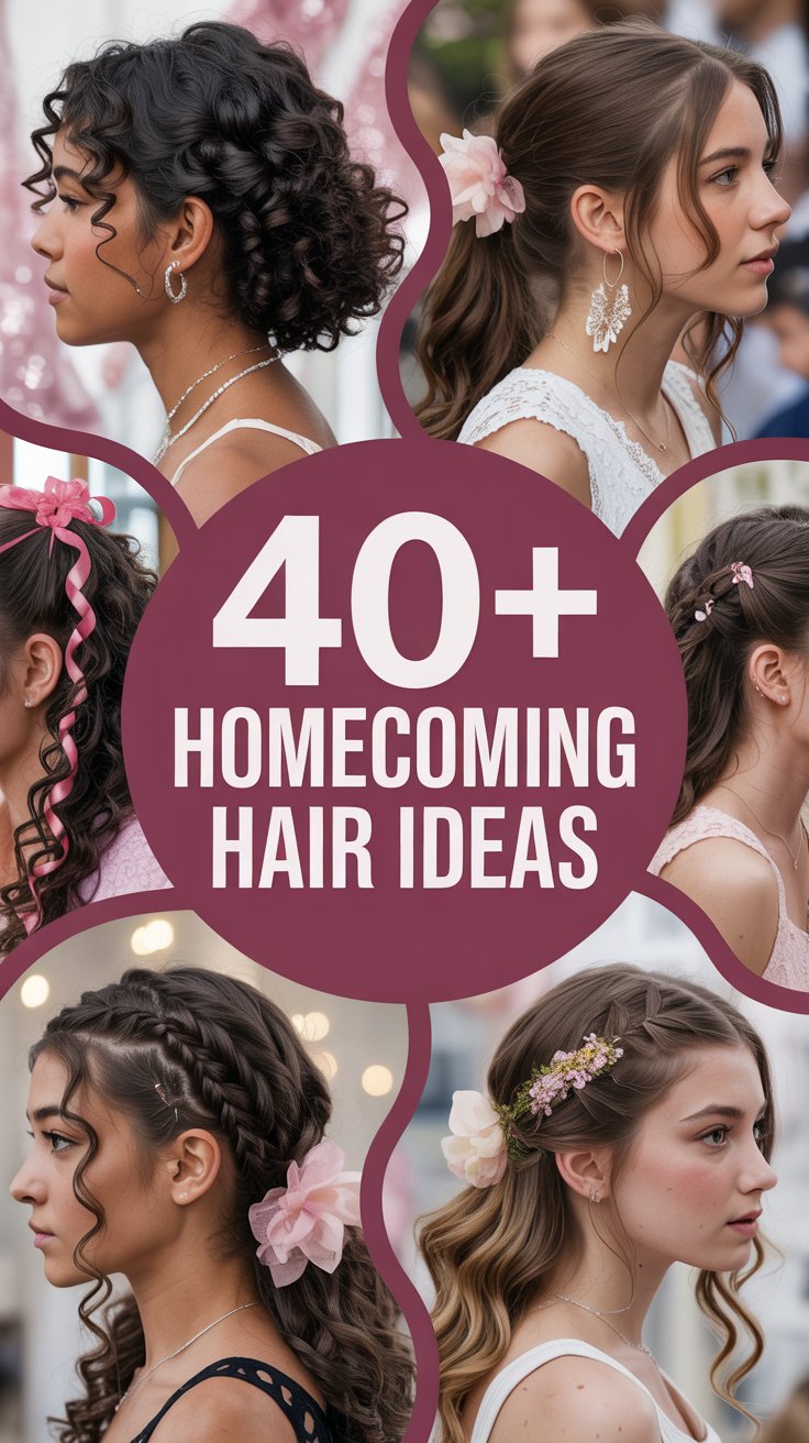 Homecoming Hair Ideas