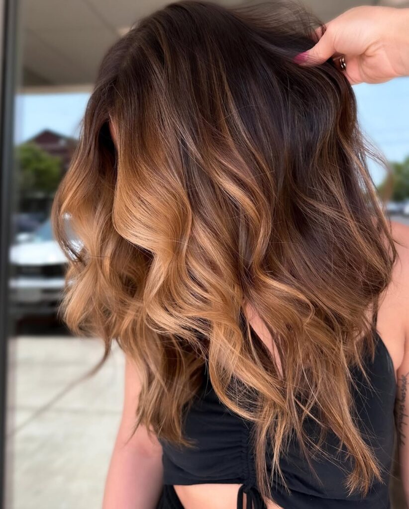 Black Hair Highlights Ideas