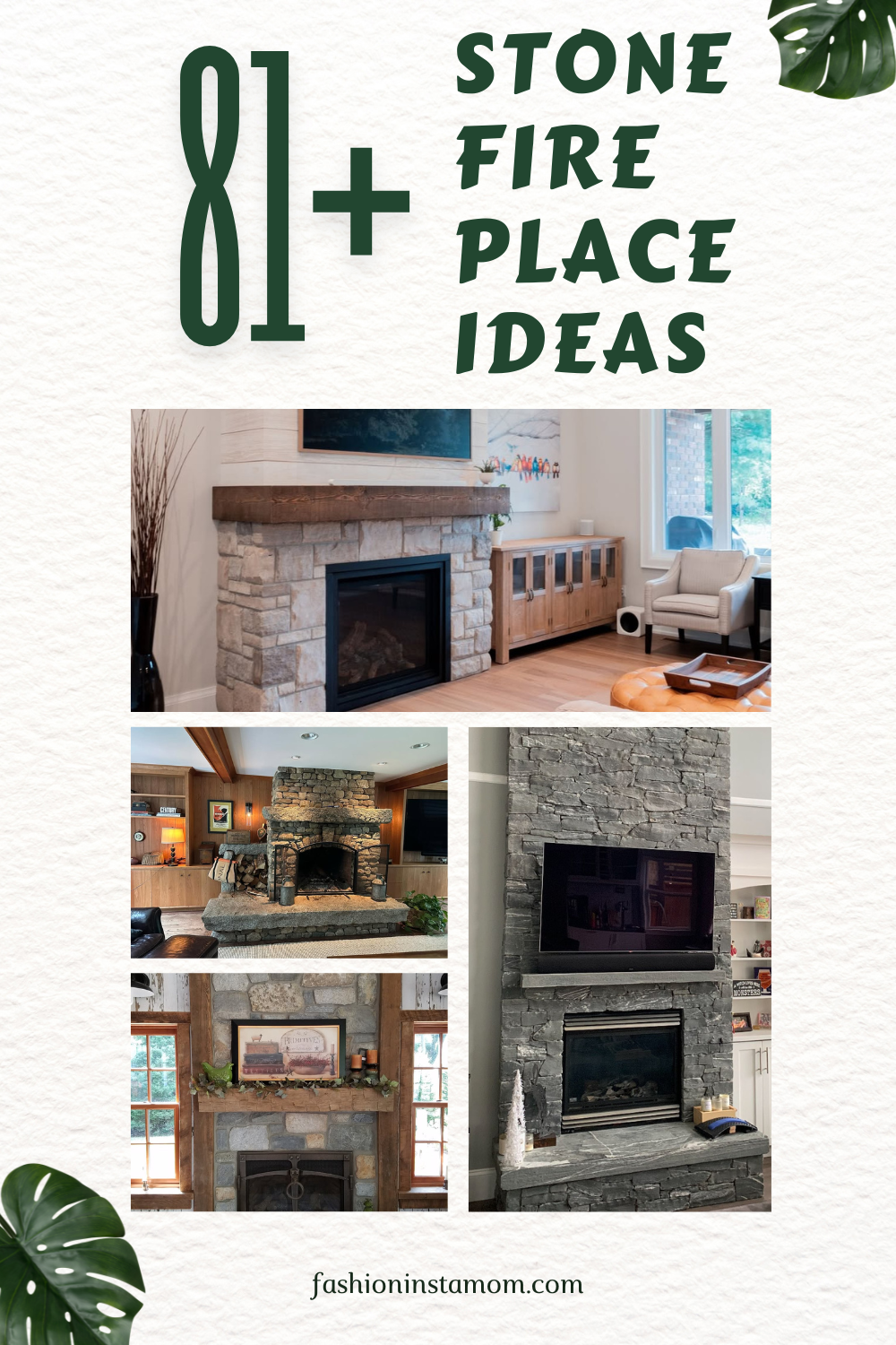 Stone Fireplace Ideas