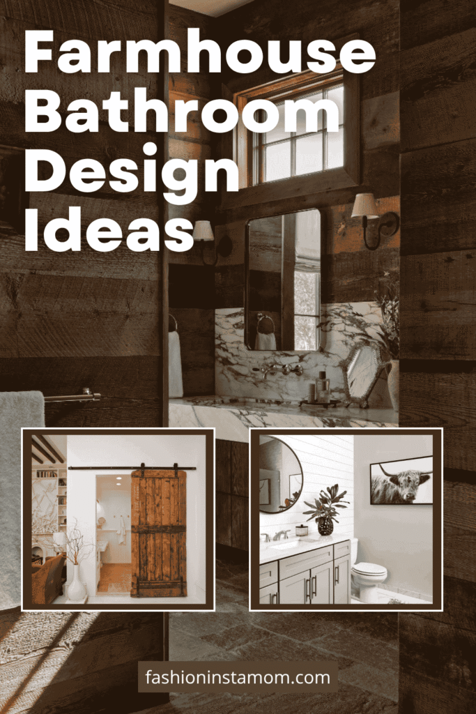 Farmhouse Bathroom Design Ideas